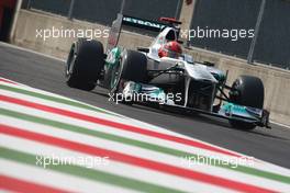 10.09.2011 Monza, Italy, Michael Schumacher (GER), Mercedes GP Petronas F1 Team  - Formula 1 World Championship, Rd 13, Italian Grand Prix, Saturday Qualifying
