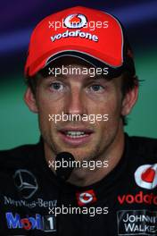 10.09.2011 Monza, Italy,  Jenson Button (GBR), McLaren Mercedes - Formula 1 World Championship, Rd 13, Italian Grand Prix, Saturday Press Conference