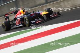 10.09.2011 Monza, Italy, Sebastian Vettel (GER), Red Bull Racing  - Formula 1 World Championship, Rd 13, Italian Grand Prix, Saturday Qualifying