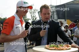 11.09.2011 Monza, Italy, Nico Hulkenberg (GER), Force India F1 Team, Test Driver - Formula 1 World Championship, Rd 13, Italian Grand Prix, Sunday