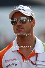 11.09.2011 Monza, Italy,  Adrian Sutil (GER), Force India F1 Team - Formula 1 World Championship, Rd 13, Italian Grand Prix, Sunday