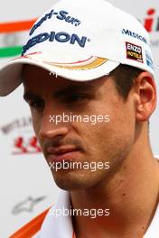 08.09.2011 Monza, Italy, Adrian Sutil (GER), Force India F1 Team  - Formula 1 World Championship, Rd 13, Italian Grand Prix, Thursday