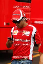 08.09.2011 Monza, Italy, Felipe Massa (BRA), Scuderia Ferrari  - Formula 1 World Championship, Rd 13, Italian Grand Prix, Thursday