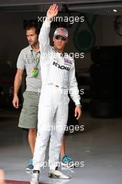 08.09.2011 Monza, Italy,  Michael Schumacher (GER), Mercedes GP Petronas F1 Team - Formula 1 World Championship, Rd 13, Italian Grand Prix, Thursday