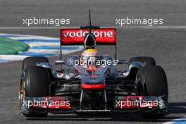 10.02.2011 Jerez, Spain,  Lewis Hamilton (GBR), McLaren Mercedes, MP4-26 - Formula 1 Testing - Formula 1 World Championship