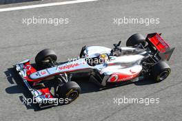 10.02.2011 Jerez, Spain,  Lewis Hamilton (GBR), McLaren Mercedes - Formula 1 Testing - Formula 1 World Championship