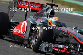 10.02.2011 Jerez, Spain,  Lewis Hamilton (GBR), McLaren Mercedes, MP4-26 - Formula 1 Testing - Formula 1 World Championship