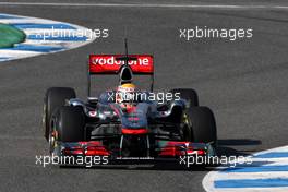 10.02.2011 Jerez, Spain,  Lewis Hamilton (GBR), McLaren Mercedes, MP4-26 - Formula 1 Testing - Formula 1 World Championship