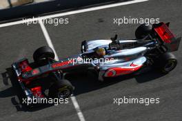 10.02.2011 Jerez, Spain,  Lewis Hamilton (GBR), McLaren Mercedes - Formula 1 Testing - Formula 1 World Championship