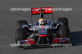 10.02.2011 Jerez, Spain,  Lewis Hamilton (GBR), McLaren Mercedes, MP4-26 - Formula 1 Testing - Formula 1 World Championship