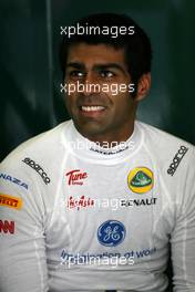 07.10.2011 Suzuka, Japan,  Karun Chandhok (IND), test driver, Lotus F1 Team  - Formula 1 World Championship, Rd 15, Japanese Grand Prix, Friday