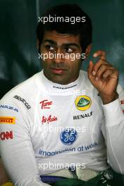 07.10.2011 Suzuka, Japan,  Karun Chandhok (IND), test driver, Lotus F1 Team  - Formula 1 World Championship, Rd 15, Japanese Grand Prix, Friday Practice