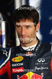 07.10.2011 Suzuka, Japan, Mark Webber (AUS), Red Bull Racing  - Formula 1 World Championship, Rd 15, Japanese Grand Prix, Friday Practice