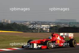 07.10.2011 Suzuka, Japan,  Fernando Alonso (ESP), Scuderia Ferrari  - Formula 1 World Championship, Rd 15, Japanese Grand Prix, Friday Practice