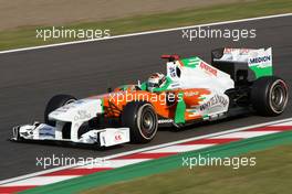 07.10.2011 Suzuka, Japan,  Adrian Sutil (GER), Force India  - Formula 1 World Championship, Rd 15, Japanese Grand Prix, Friday Practice