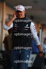 07.10.2011 Suzuka, Japan, Michael Schumacher (GER), Mercedes GP Petronas F1 Team  - Formula 1 World Championship, Rd 15, Japanese Grand Prix, Friday Practice