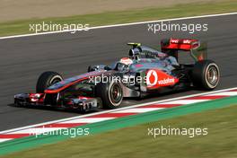 07.10.2011 Suzuka, Japan,  Jenson Button (GBR), McLaren Mercedes  - Formula 1 World Championship, Rd 15, Japanese Grand Prix, Friday Practice