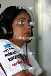 07.10.2011 Suzuka, Japan,  Monisha Kaltenborn (AUT), Managing director, Sauber F1 Team   - Formula 1 World Championship, Rd 15, Japanese Grand Prix, Friday Practice