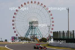 07.10.2011 Suzuka, Japan,  Lewis Hamilton (GBR), McLaren Mercedes  - Formula 1 World Championship, Rd 15, Japanese Grand Prix, Friday Practice