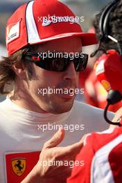 09.10.2011 Suzuka, Japan,  Sebastian Vettel (GER), Red Bull Racing  - Formula 1 World Championship, Rd 15, Japanese Grand Prix, Sunday Pre-Race Grid