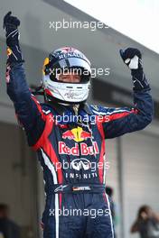 09.10.2011 Suzuka, Japan, Sebastian Vettel (GER), Red Bull Racing new world champion  - Formula 1 World Championship, Rd 15, Japanese Grand Prix, Sunday Podium