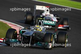 09.10.2011 Suzuka, Japan, Nico Rosberg (GER), Mercedes GP Petronas F1 Team  - Formula 1 World Championship, Rd 15, Japanese Grand Prix, Sunday Race
