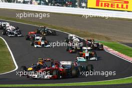 09.10.2011 Suzuka, Japan, Fernando Alonso (ESP), Scuderia Ferrari  - Formula 1 World Championship, Rd 15, Japanese Grand Prix, Sunday Race