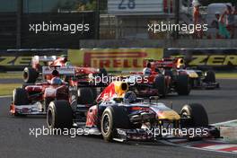 09.10.2011 Suzuka, Japan, Sebastian Vettel (GER), Red Bull Racing  - Formula 1 World Championship, Rd 15, Japanese Grand Prix, Sunday Race