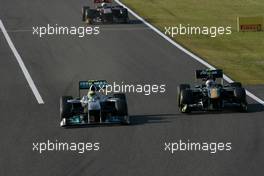 09.10.2011 Suzuka, Japan,  Nico Rosberg (GER), Mercedes GP  - Formula 1 World Championship, Rd 15, Japanese Grand Prix, Sunday Race
