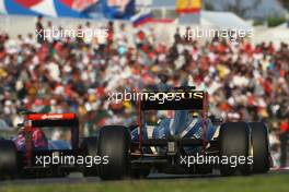 09.10.2011 Suzuka, Japan, Bruno Senna (BRA), Lotus Renault GP  - Formula 1 World Championship, Rd 15, Japanese Grand Prix, Sunday Race
