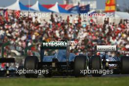 09.10.2011 Suzuka, Japan, Nico Rosberg (GER), Mercedes GP Petronas F1 Team  - Formula 1 World Championship, Rd 15, Japanese Grand Prix, Sunday Race