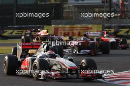 09.10.2011 Suzuka, Japan, Jenson Button (GBR), McLaren Mercedes  - Formula 1 World Championship, Rd 15, Japanese Grand Prix, Sunday Race