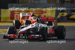09.10.2011 Suzuka, Japan,lLewis Hamilton (GBR), McLaren Mercedes  - Formula 1 World Championship, Rd 15, Japanese Grand Prix, Sunday Race
