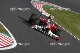 08.10.2011 Suzuka, Japan,  Felipe Massa (BRA), Scuderia Ferrari  - Formula 1 World Championship, Rd 15, Japanese Grand Prix, Saturday Qualifying