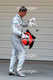 08.10.2011 Suzuka, Japan,  Michael Schumacher (GER), Mercedes GP  - Formula 1 World Championship, Rd 15, Japanese Grand Prix, Saturday Qualifying