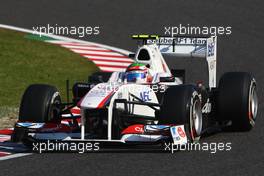 08.10.2011 Suzuka, Japan,  Sergio Perez (MEX), Sauber F1 Team  - Formula 1 World Championship, Rd 15, Japanese Grand Prix, Saturday Qualifying