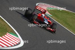 08.10.2011 Suzuka, Japan,  Timo Glock (GER), Virgin Racing  - Formula 1 World Championship, Rd 15, Japanese Grand Prix, Saturday Qualifying