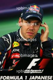 08.10.2011 Suzuka, Japan,  Sebastian Vettel (GER), Red Bull Racing  - Formula 1 World Championship, Rd 15, Japanese Grand Prix, Saturday Qualifying