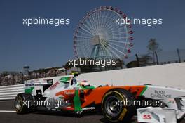 08.10.2011 Suzuka, Japan, Paul di Resta (GBR), Force India F1 Team  - Formula 1 World Championship, Rd 15, Japanese Grand Prix, Saturday Practice
