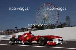 08.10.2011 Suzuka, Japan, Fernando Alonso (ESP), Scuderia Ferrari  - Formula 1 World Championship, Rd 15, Japanese Grand Prix, Saturday Practice