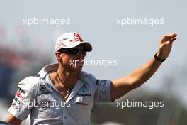09.10.2011 Suzuka, Japan,  Michael Schumacher (GER), Mercedes GP  - Formula 1 World Championship, Rd 15, Japanese Grand Prix, Sunday