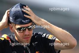09.10.2011 Suzuka, Japan,  Sebastian Vettel (GER), Red Bull Racing  - Formula 1 World Championship, Rd 15, Japanese Grand Prix, Sunday