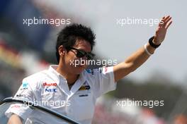 09.10.2011 Suzuka, Japan,  Kamui Kobayashi (JAP), Sauber F1 Team  - Formula 1 World Championship, Rd 15, Japanese Grand Prix, Sunday