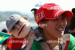 09.10.2011 Suzuka, Japan,  Fan - Formula 1 World Championship, Rd 15, Japanese Grand Prix, Sunday
