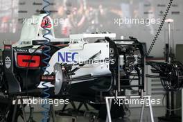 06.10.2011 Suzuka, Japan,  Sauber F1 Team Technical detail - Formula 1 World Championship, Rd 15, Japanese Grand Prix, Thursday