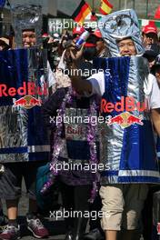 06.10.2011 Suzuka, Japan,  Fans of Red Bull Racing  - Formula 1 World Championship, Rd 15, Japanese Grand Prix, Thursday