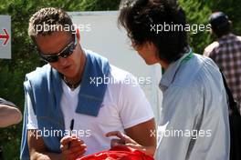 06.10.2011 Suzuka, Japan,  Michael Schumacher (GER), Mercedes GP  - Formula 1 World Championship, Rd 15, Japanese Grand Prix, Thursday