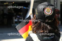 06.10.2011 Suzuka, Japan,  Fan of Michael Schumacher (GER), Mercedes GP  - Formula 1 World Championship, Rd 15, Japanese Grand Prix, Thursday
