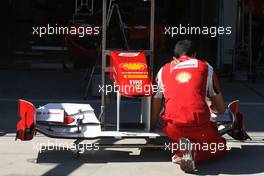 06.10.2011 Suzuka, Japan,  Scuderia Ferrari Technical detail front wing - Formula 1 World Championship, Rd 15, Japanese Grand Prix, Thursday