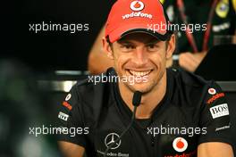 06.10.2011 Suzuka, Japan,  Jenson Button (GBR), McLaren Mercedes  - Formula 1 World Championship, Rd 15, Japanese Grand Prix, Thursday Press Conference
